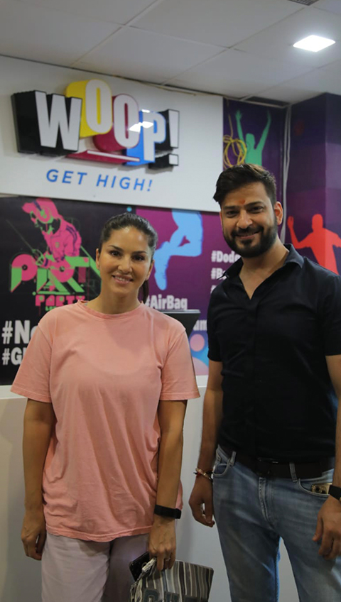 Sunny leone at woop